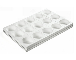 TORTAFLEX ø100 MM H 50 MM + 60x40 TRAY