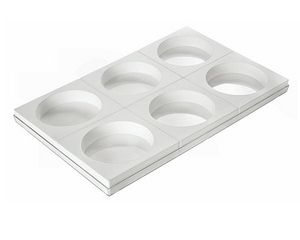 TORTAFLEX ø160 MM H 40 MM + 60x40 TRAY