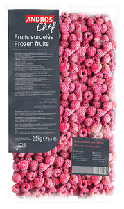 Frambozen 2,5kg los ingevroren