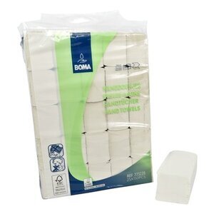 Multifold handdoekjes - recycled tissue - 2laags - 24x21cm W